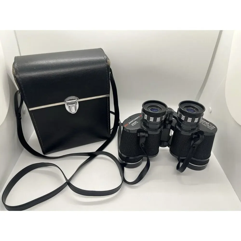 VTG Jason Clipper Fast Focus Binoculars 7X35 Extra Wide Angle w/ Case Model 118
